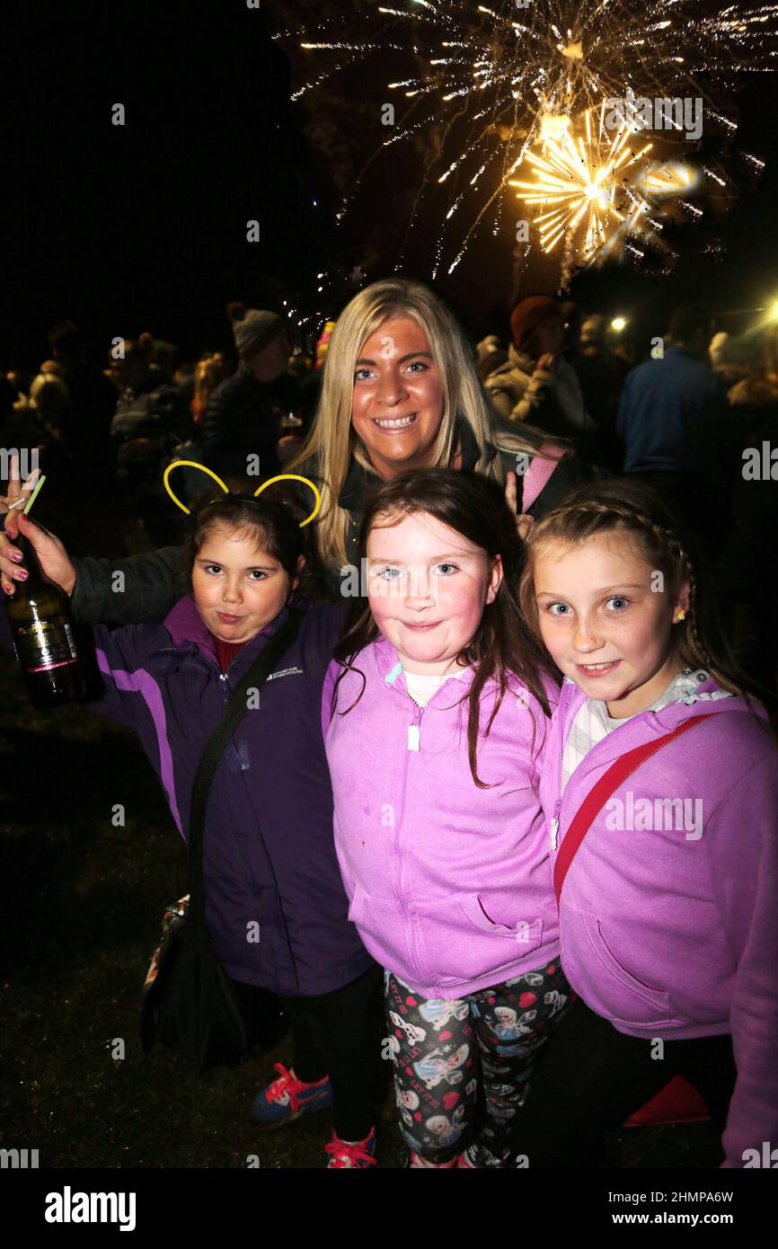 Ayr Rugby Club Fireworks & Bonfire Party Paula Keegans with Keira Colqhoun (8) Rachel Ritchie (9 Ayr Rugby Club Fireworks & Bonfire Party Paula Keegans with Keira Colqhoun (8) Rachel Ritchie (9