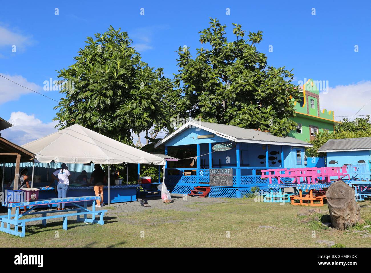 St lucia gros islet bar hires stock photography and images Alamy