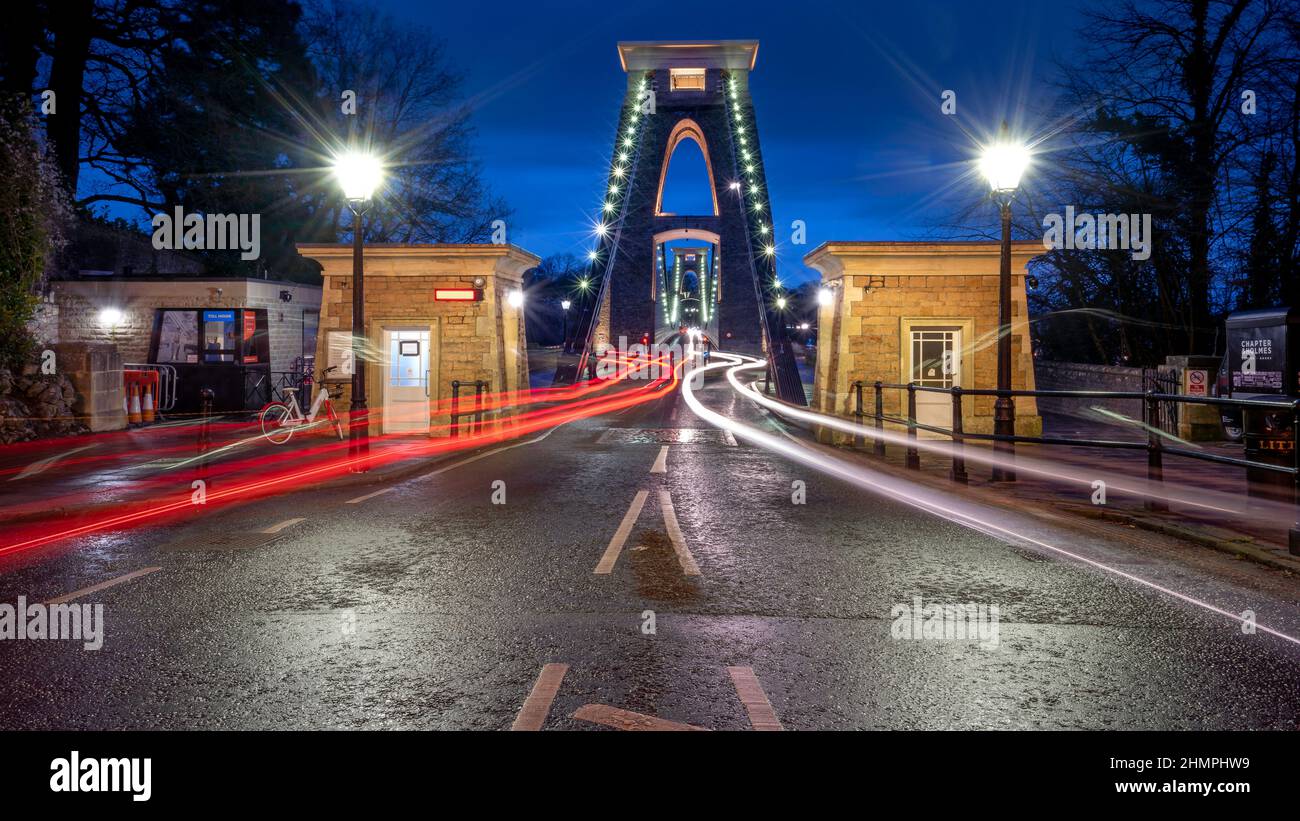 The Clifton Suspension Bridge, Bristol Stock Photo