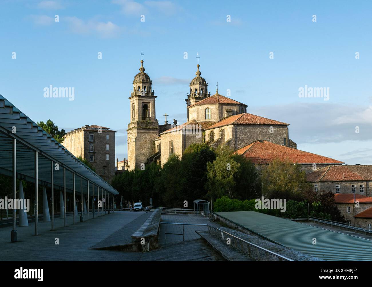 Church of San Francisco, Santiago de Compostela, Galicia, Spain Stock Photo