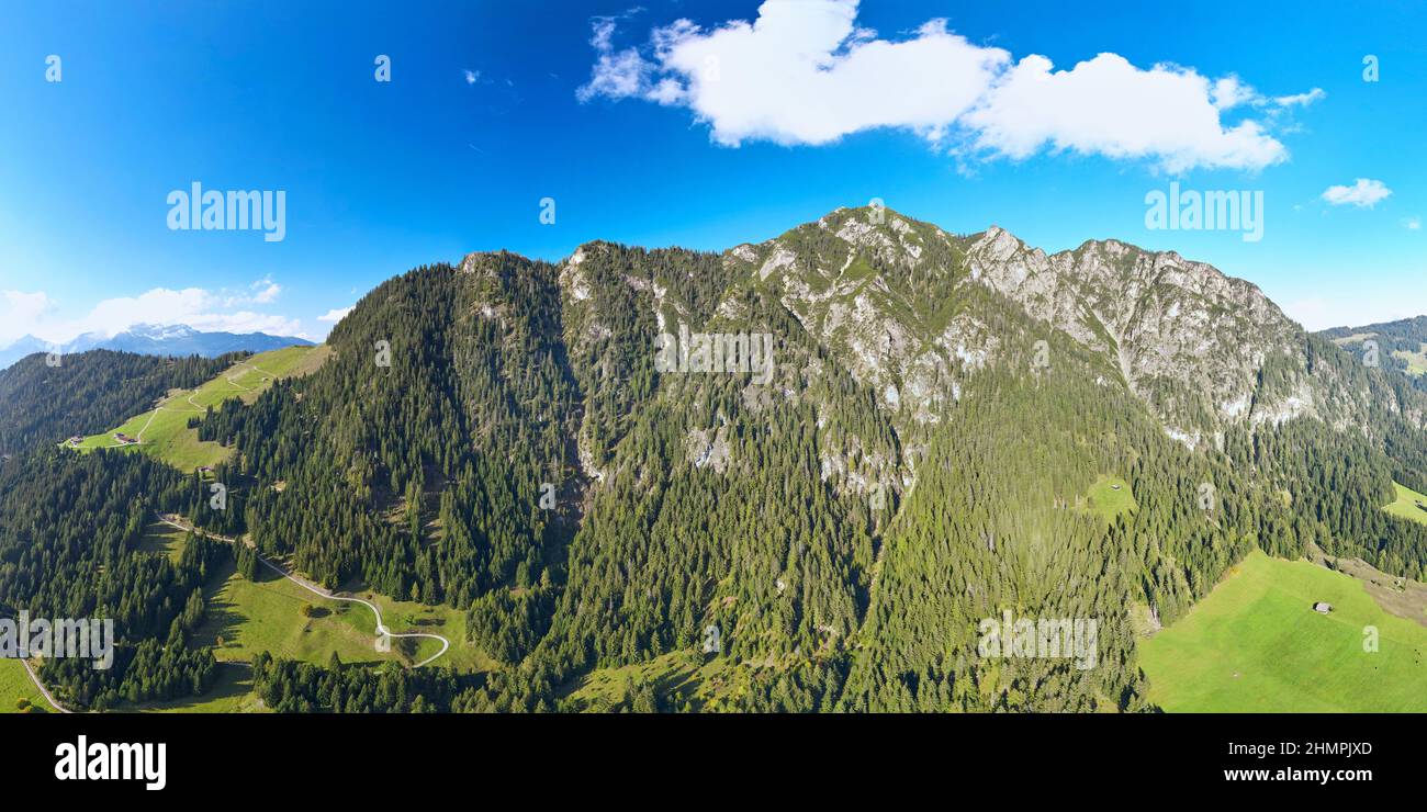 Small Ridge Aerial shot of alpine ridge hi-res stock photography and images - Alamy