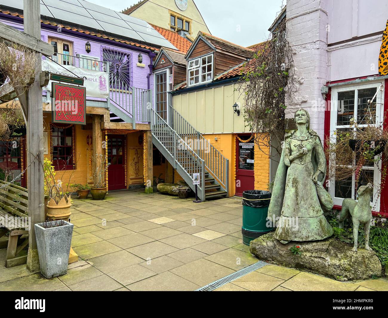 New age and spirituality shops and business premises in Glastonbury