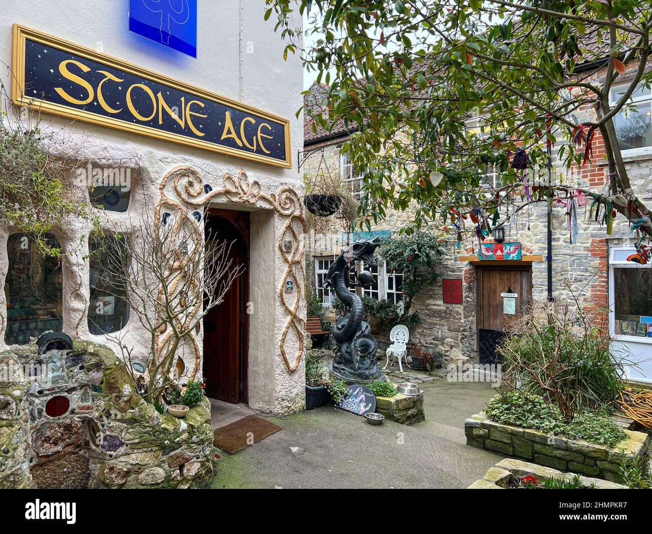 New age and spirituality shops and business premises in Glastonbury