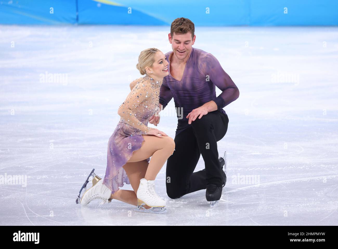 Alexa Knierim & Brandon Frazier (USA), FEBRUARY 7, 2022 Figure