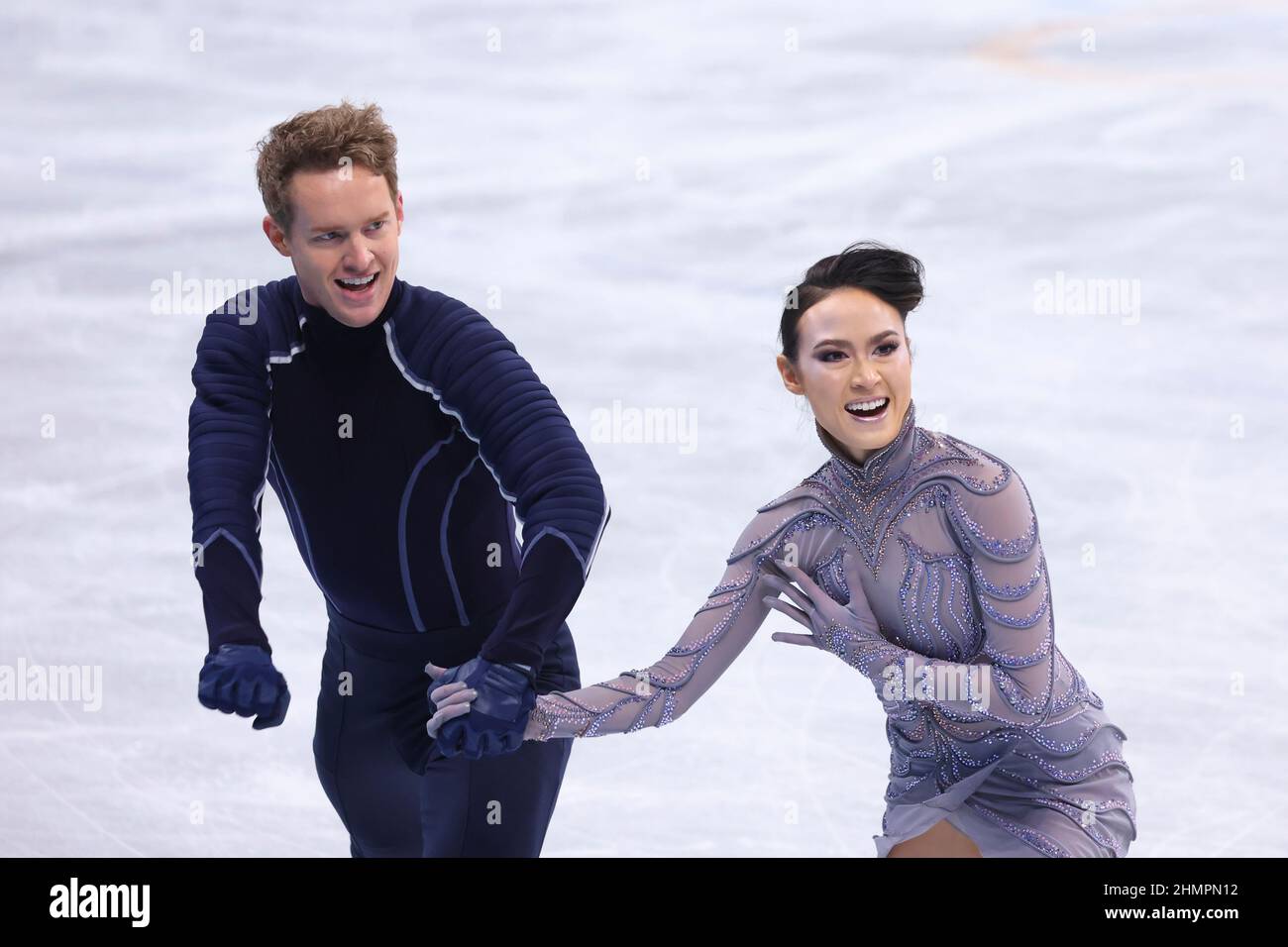 Madison Chock & Evan Bates (USA), FEBRUARY 7, 2022 Figure Skating