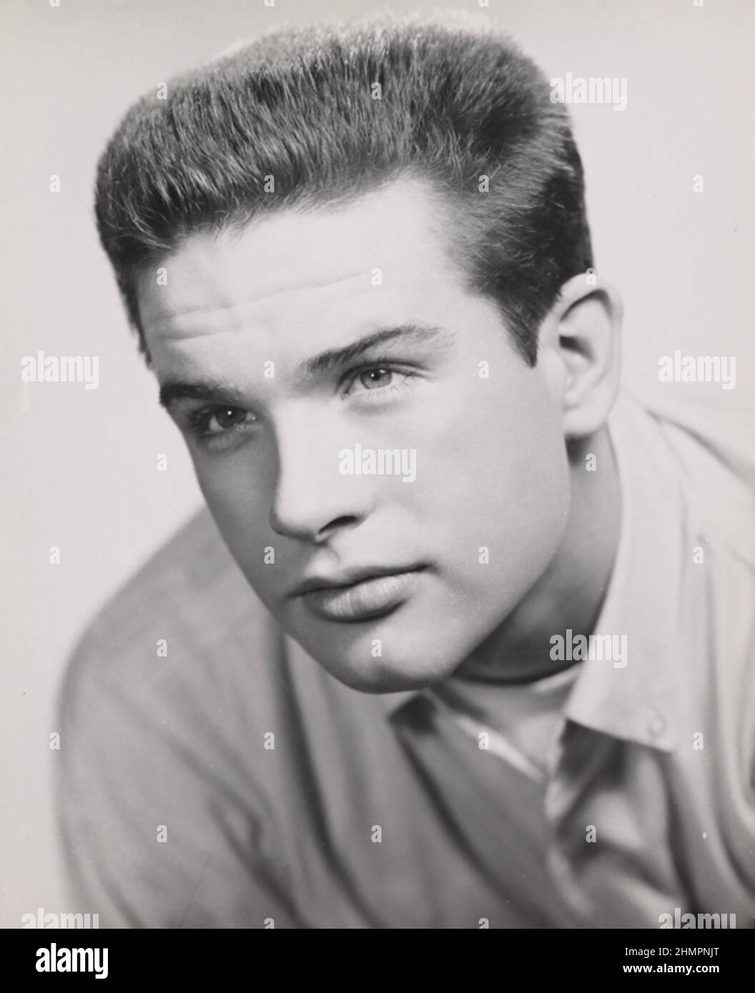 WARREN BEATTY American film actor about 1960 Stock Photo