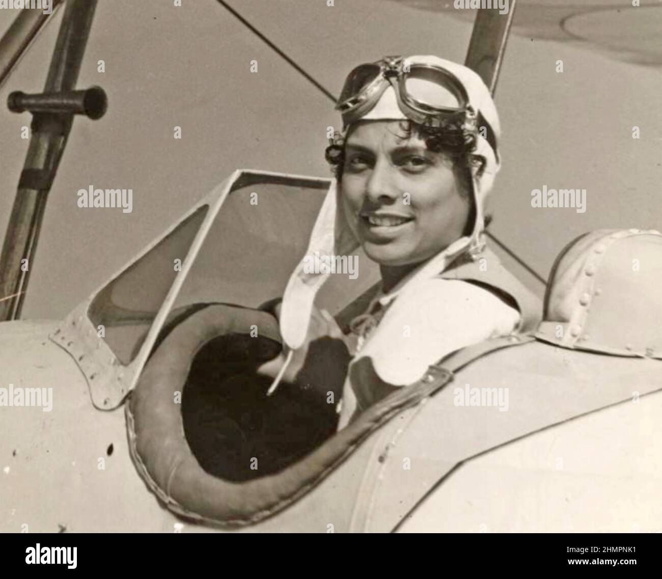 WILLA BROWN (1906-1992) American aviator and civil rights activist Stock Photo