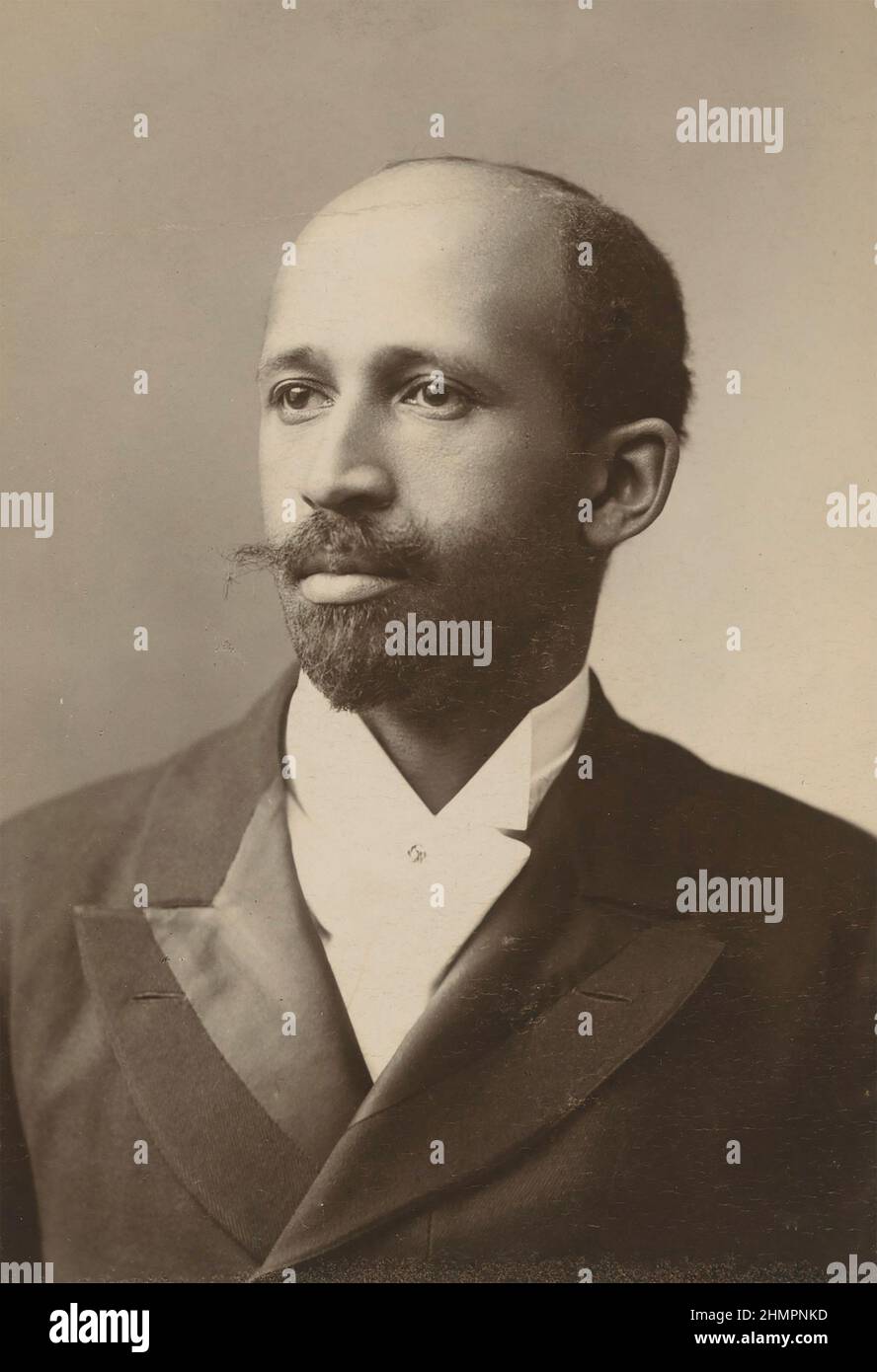 WILLIAM E. DuBOIS (1868-1963) American sociologist, historian and editor in 1907. Stock Photo