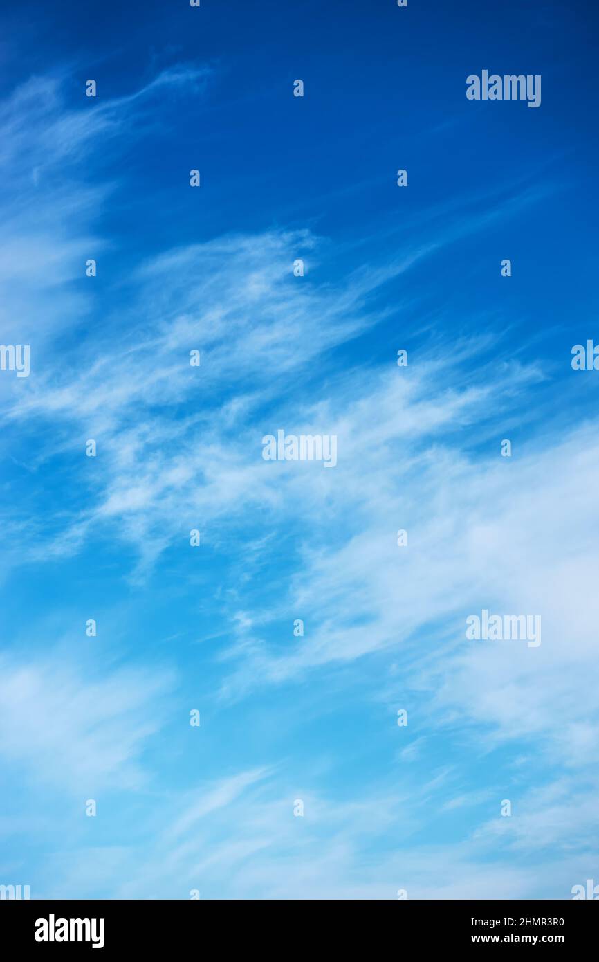 Abstract background with fast moving clouds in the sky Stock Photo Alamy