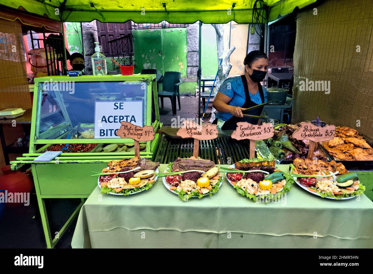 Scenes from the Juayua Food Festival on the Ruta de Flores, Juayua, El