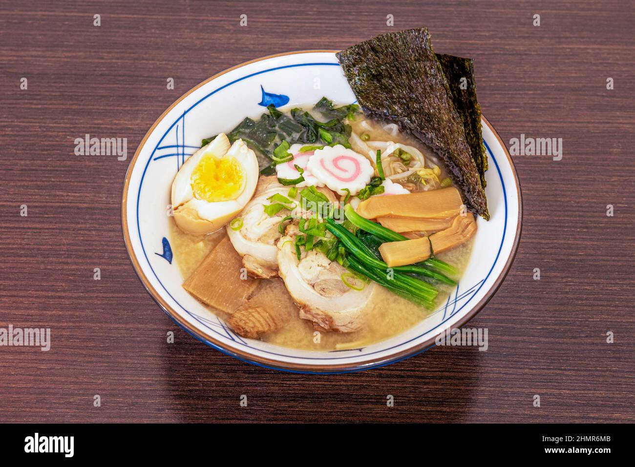 The vast majority of ramen noodles are made from wheat flour, salt