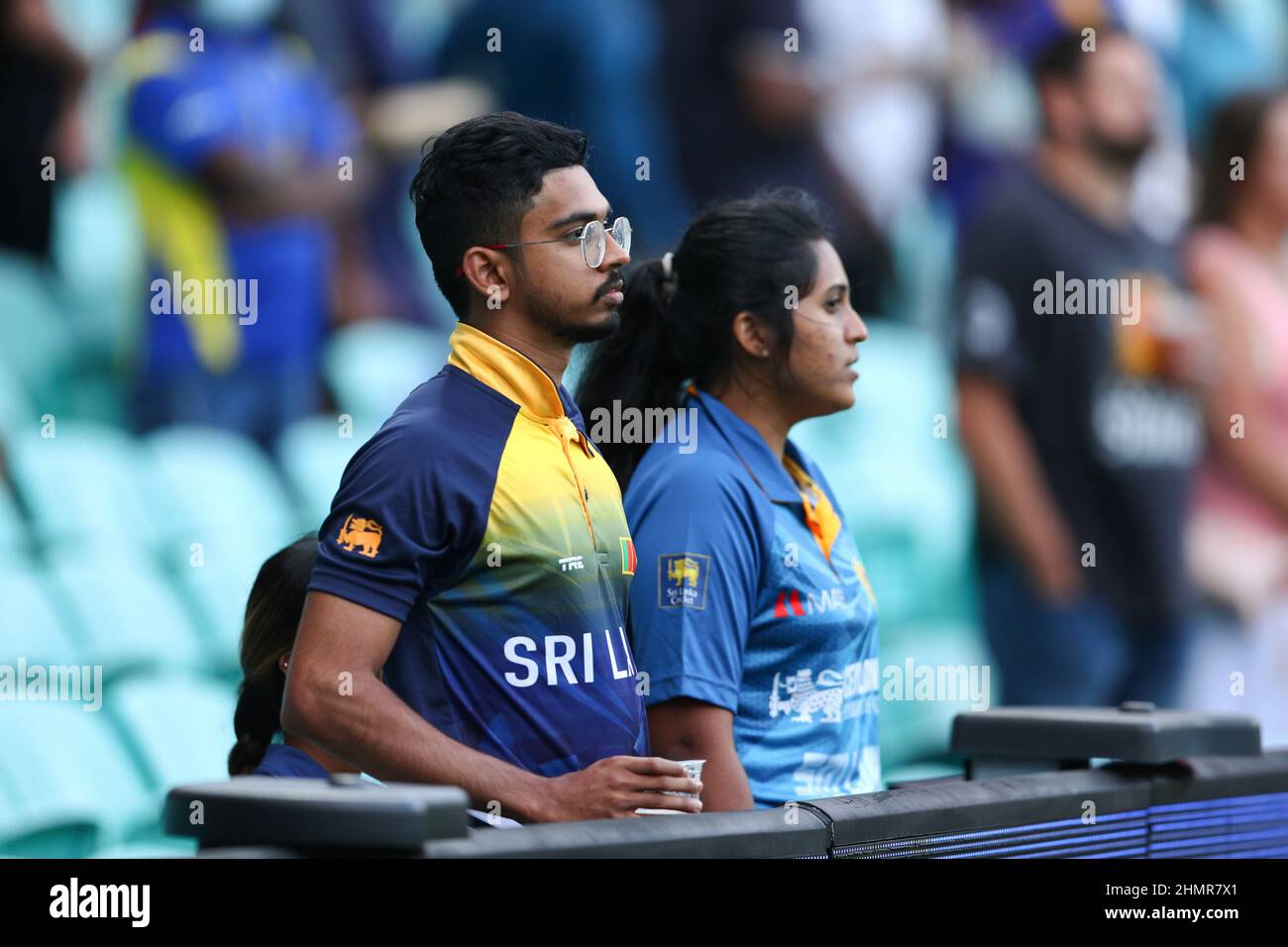 Sri lanka cricket fans hi-res stock photography and images