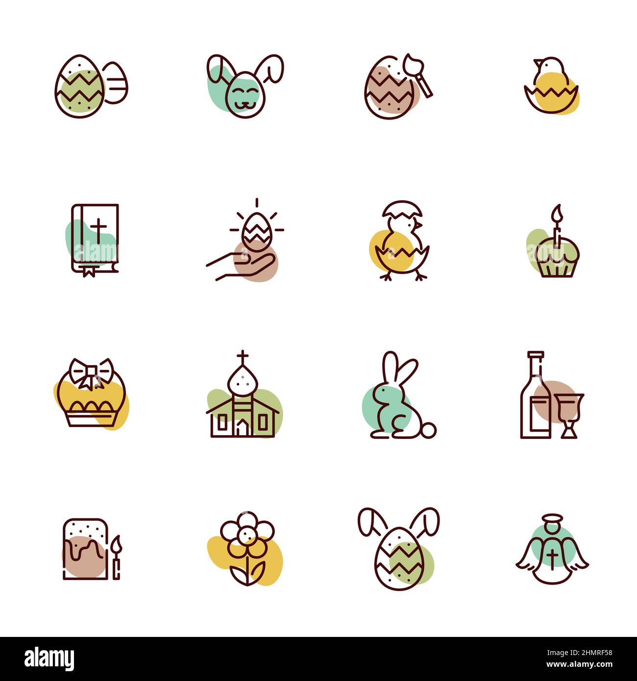 Set of rabbits hi-res stock photography and images - Alamy