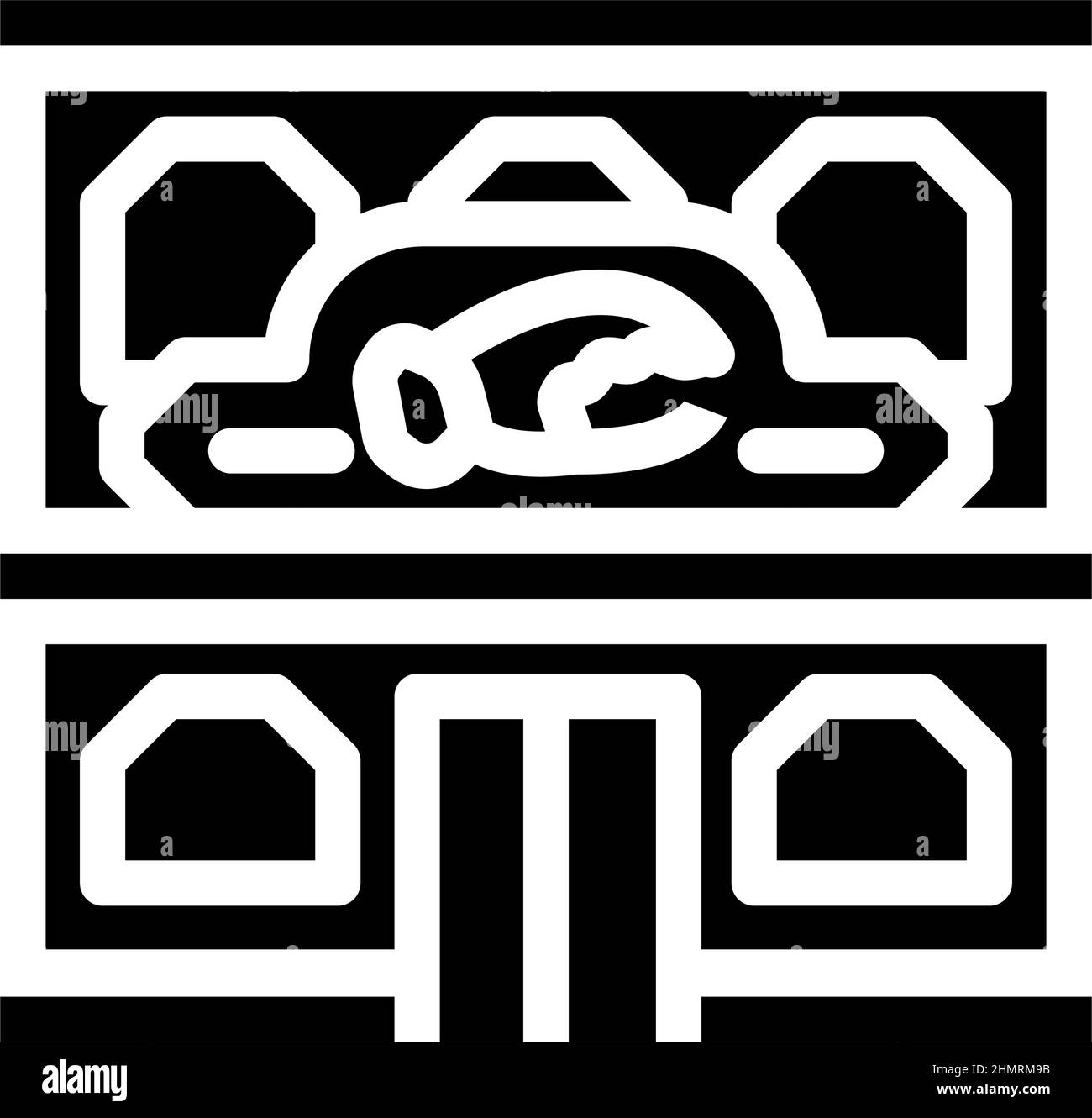 seafood restaurant glyph icon vector illustration Stock Vector Image ...