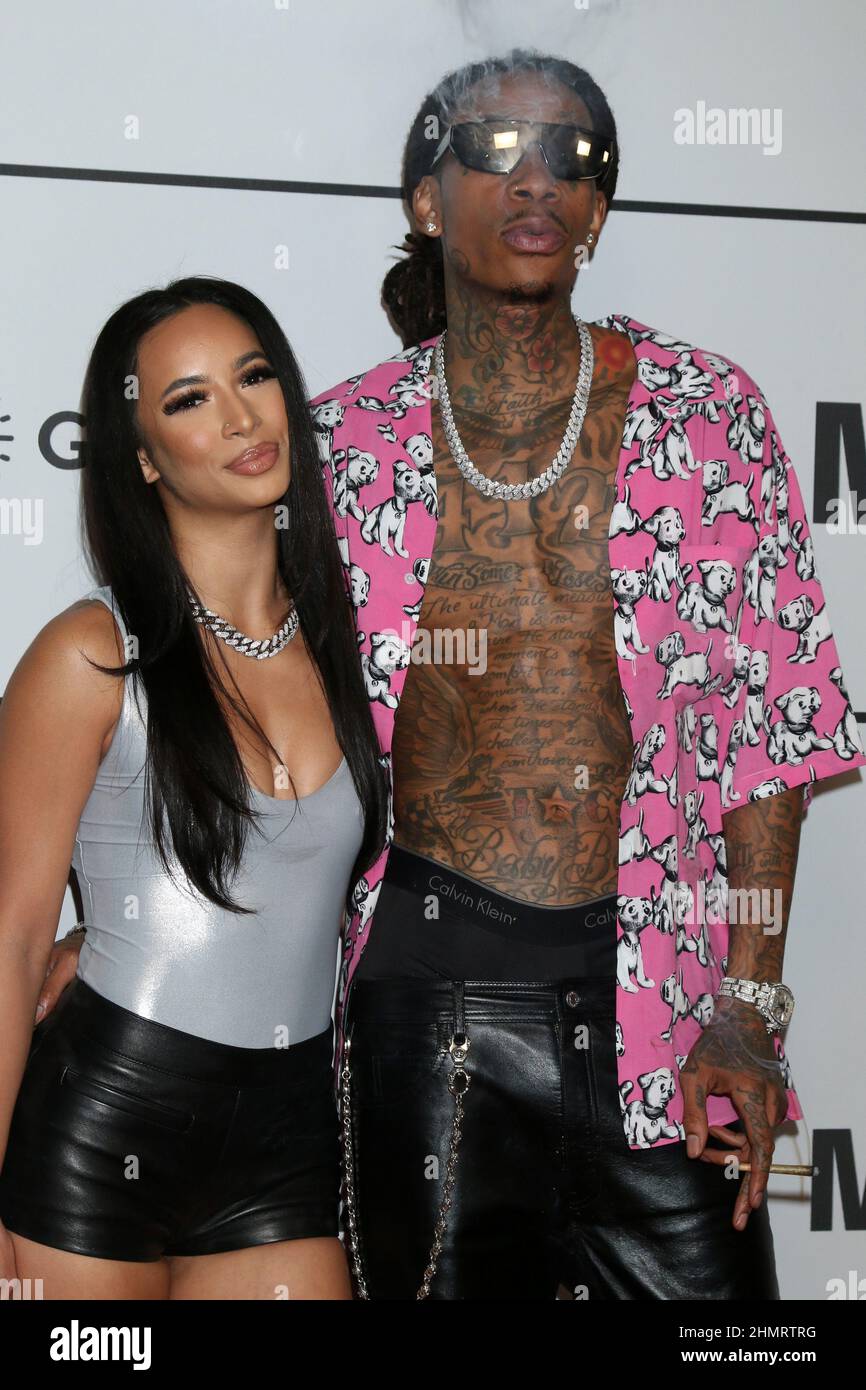 February 9, 2022, Los Angeles, California, USA Aimee Aguilar and Wiz