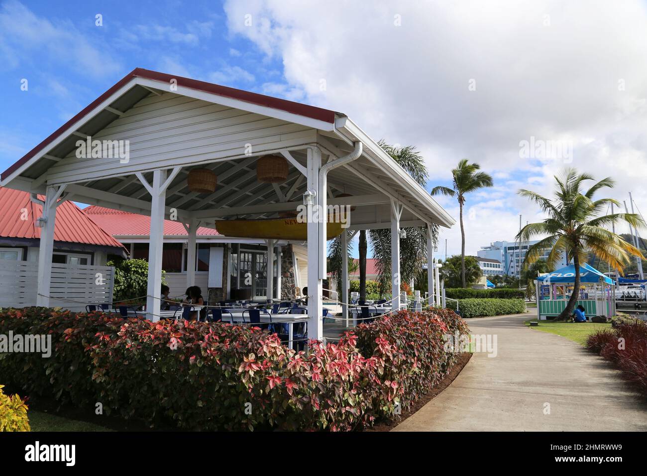 St lucia gros islet bar hires stock photography and images Alamy