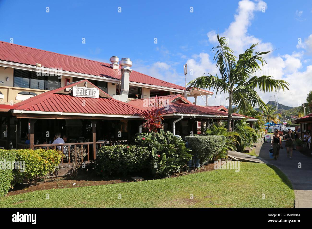 Cafe Olé, Rodney Bay Marina, Gros Islet, Saint Lucia, Windward Islands