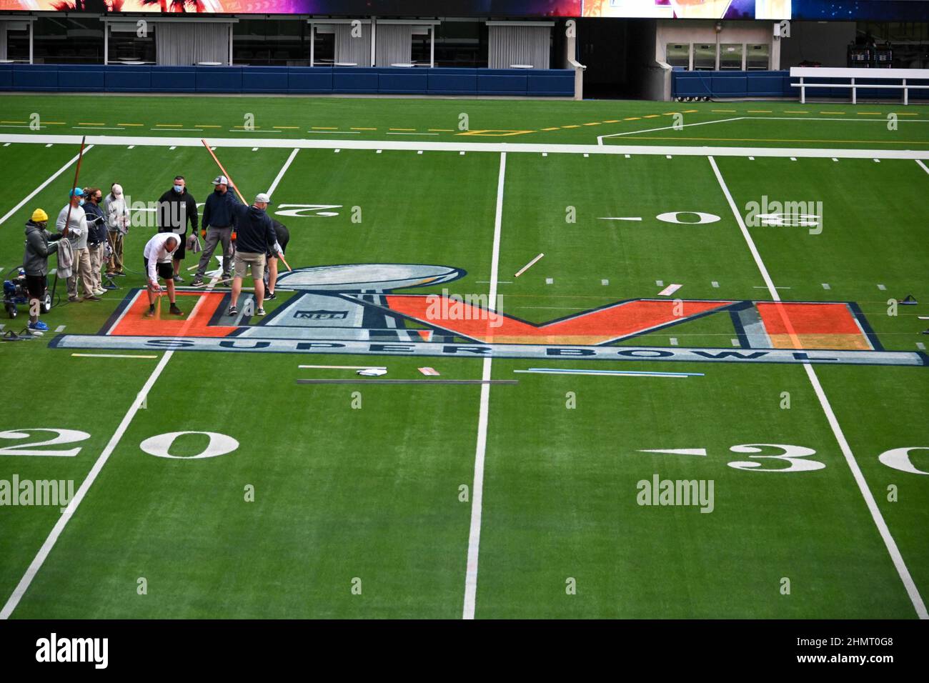 Sofi stadium in inglewood, super bowl hi-res stock photography and images -  Alamy