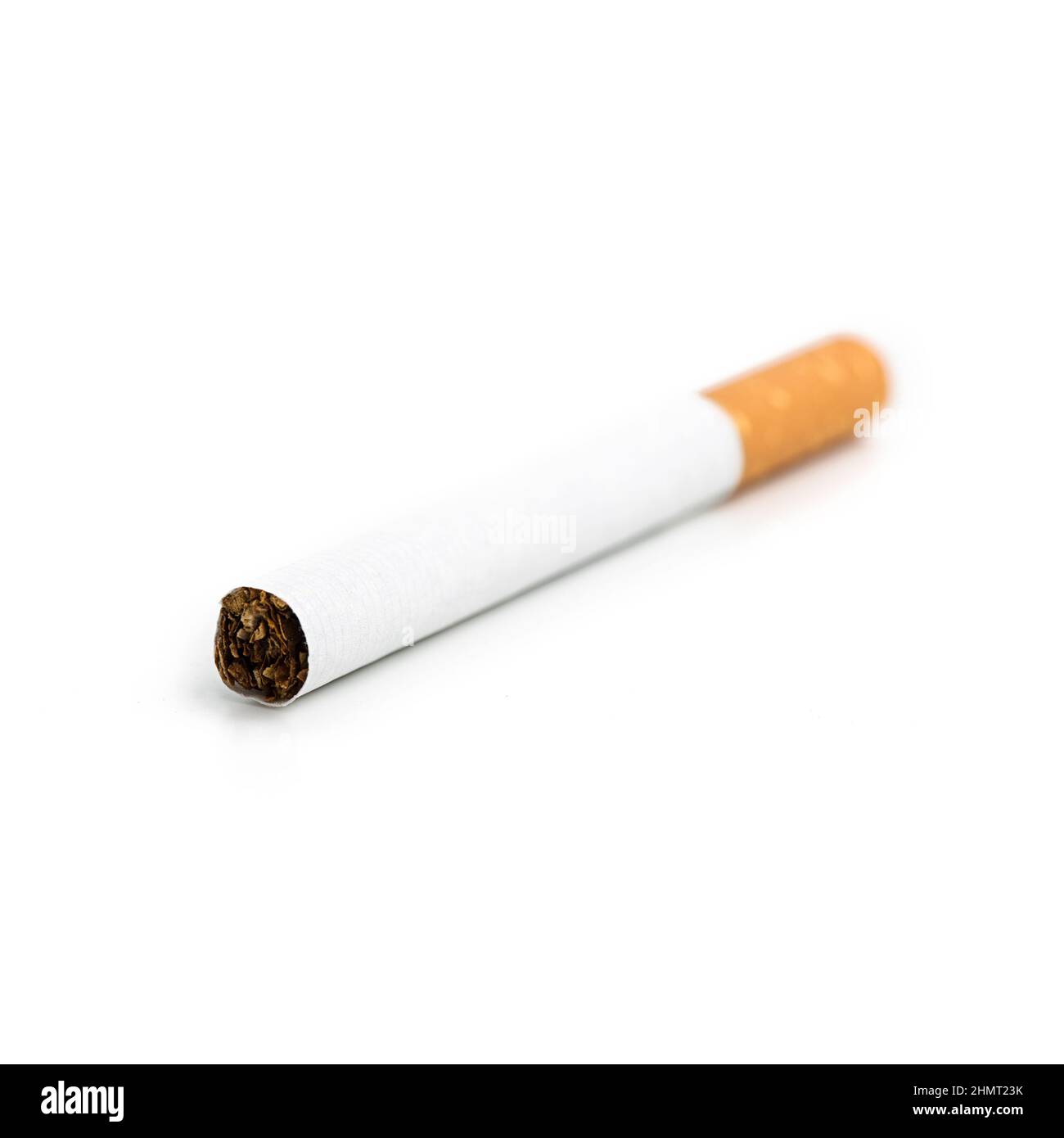 cigarette isolated on white Stock Photo