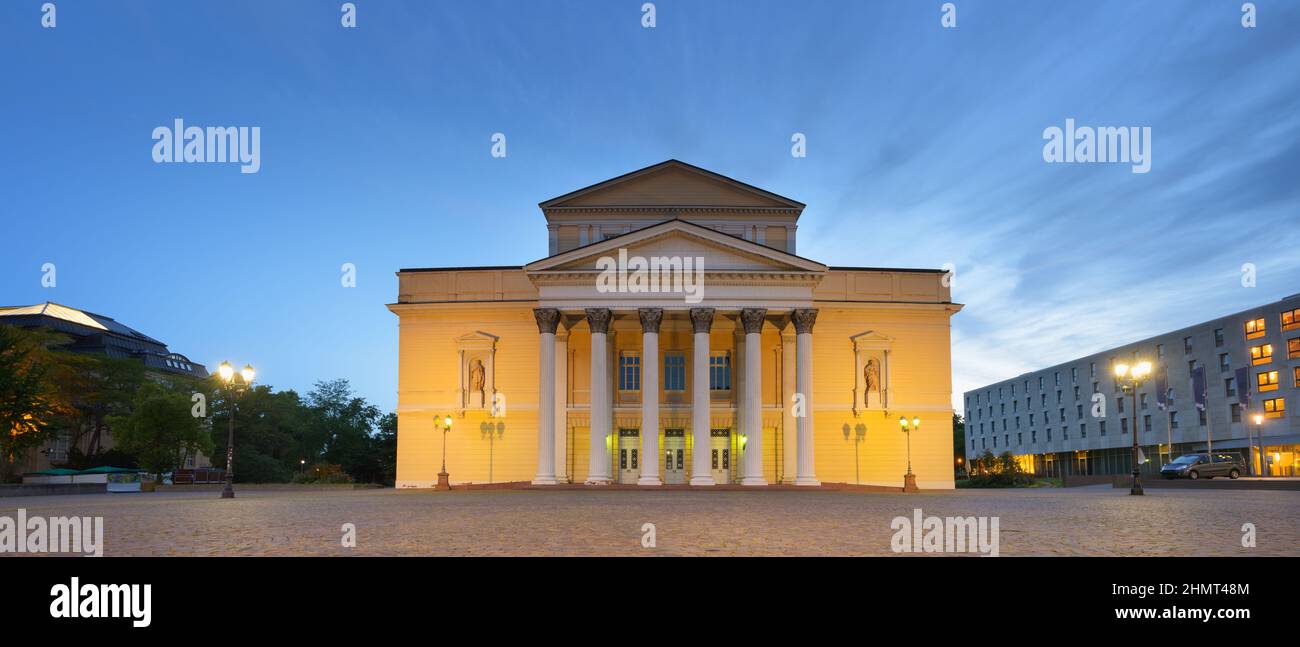 The Hessian State Archive at Darmstadt, Germany Stock Photo
