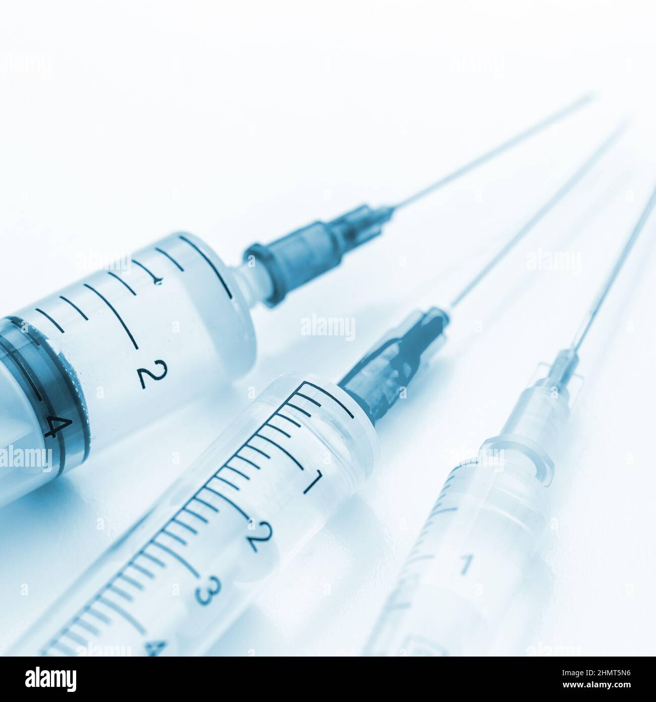 different syringes for medical treatment Stock Photo Alamy