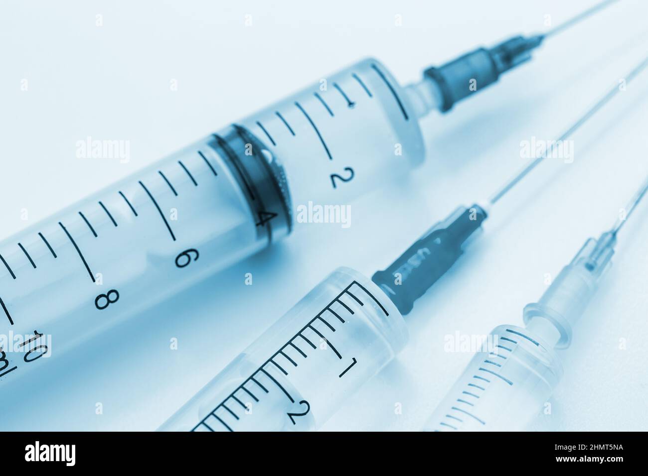 disposable syringes from the pharmacy Stock Photo Alamy