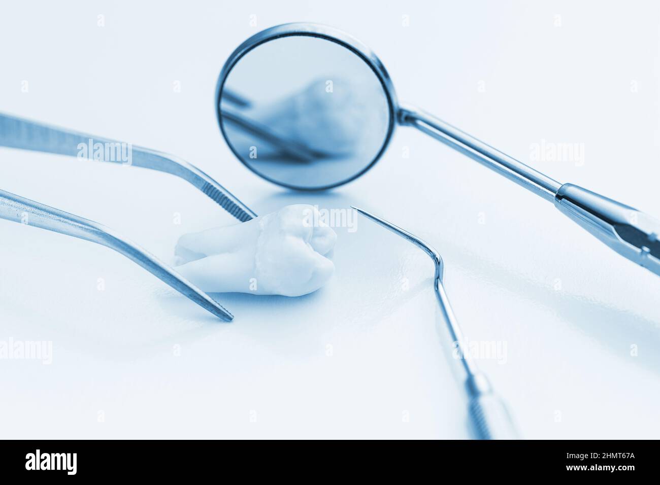 caries preventive in dental check at the dentist Stock Photo Alamy