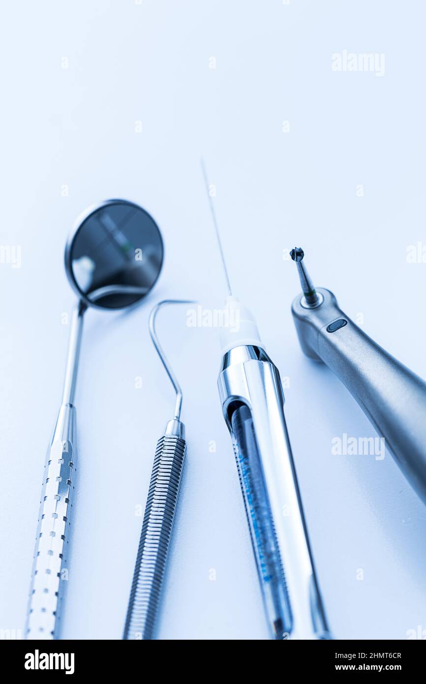 dentistry instruments for tooth removal extraction Stock Photo Alamy