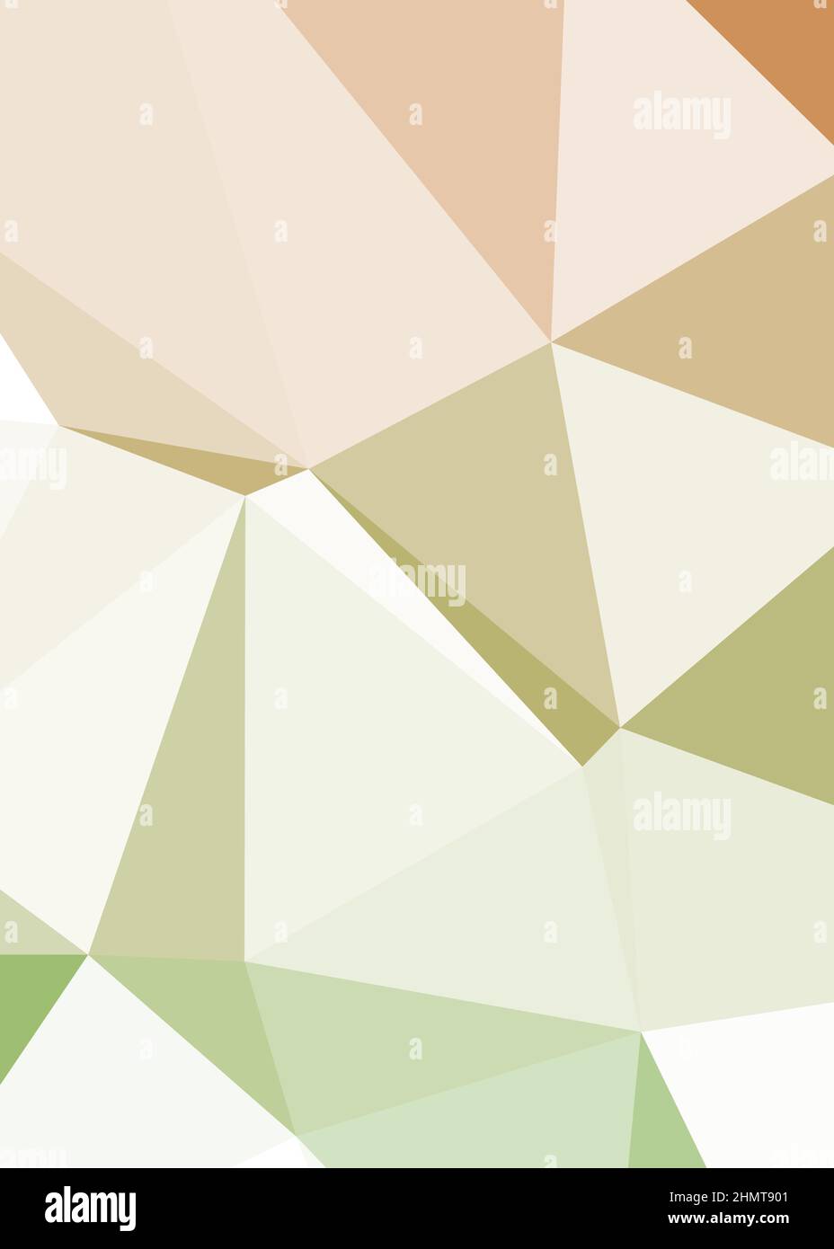 Abstract Low Polygon color Generative Art background illustration Stock ...