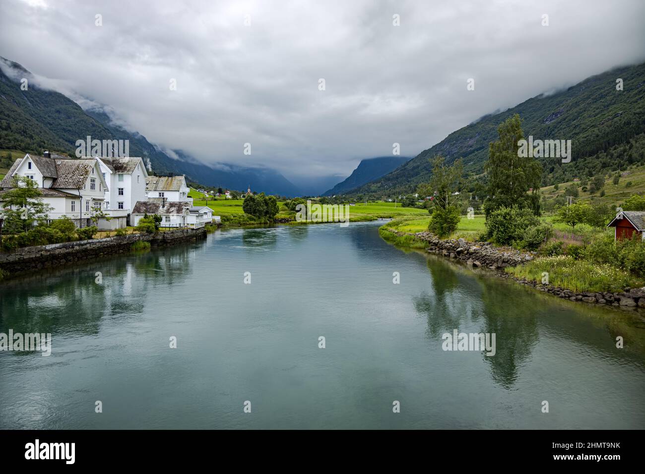 Beautiful mountain river norway hi-res stock photography and images - Alamy