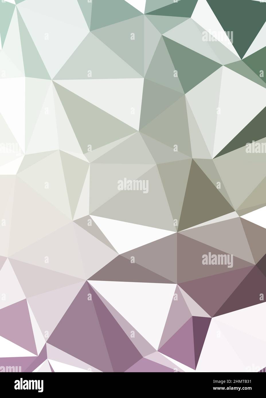 Abstract Low Polygon color Generative Art background illustration Stock ...