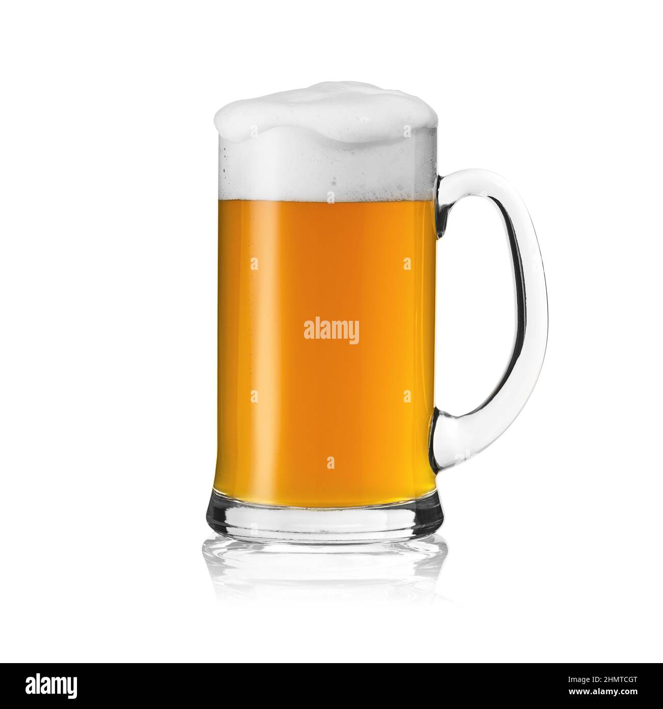 Beer glass beer mug stein glass mug beer mug with foam crown bayern