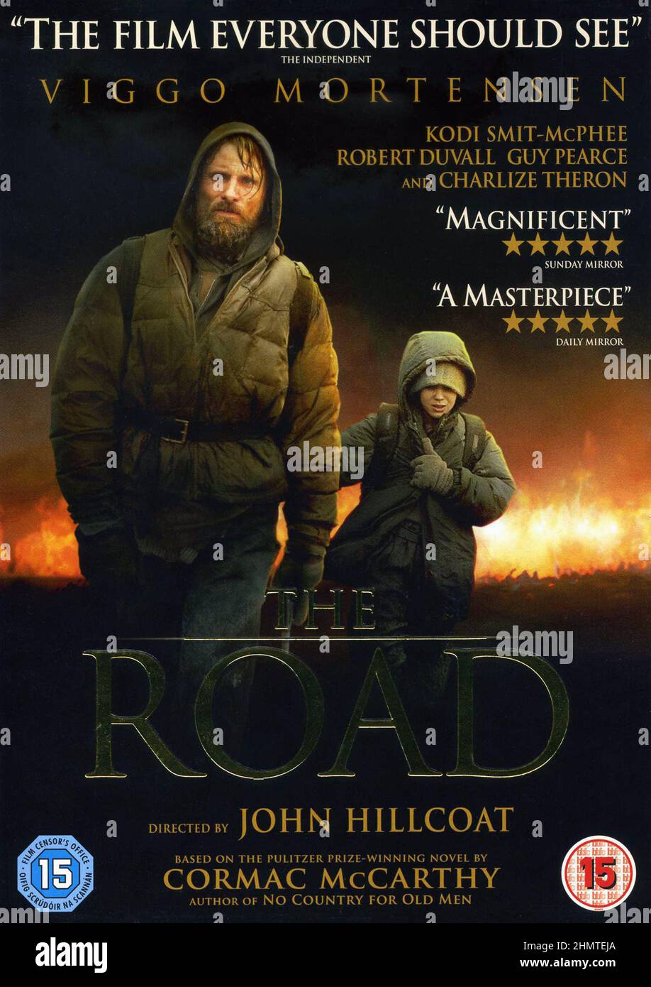 DVD Cover. "The Road" by Cormac McCarthy Stock Photo Alamy