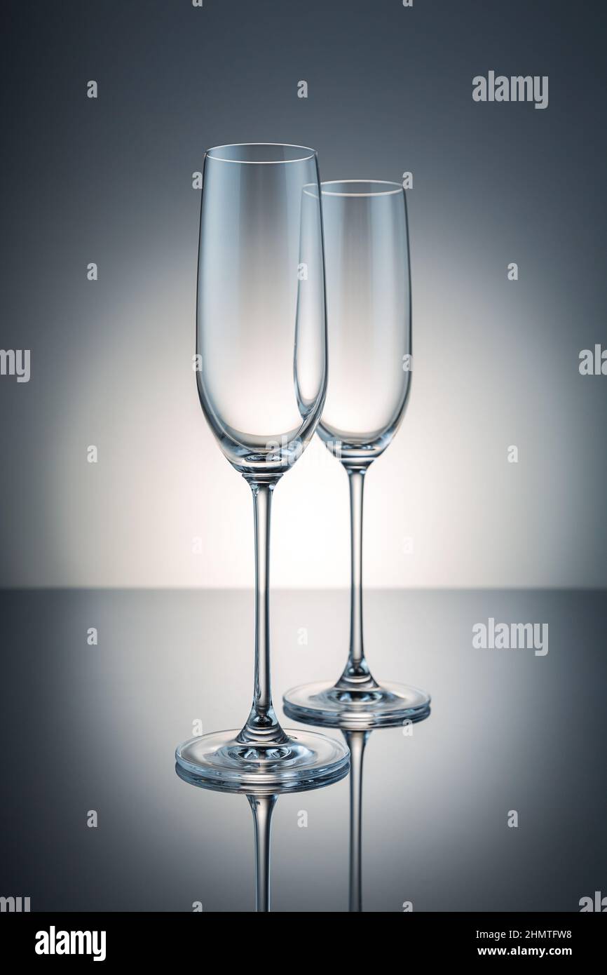 Two glasses champagne fresh hi-res stock photography and images - Alamy