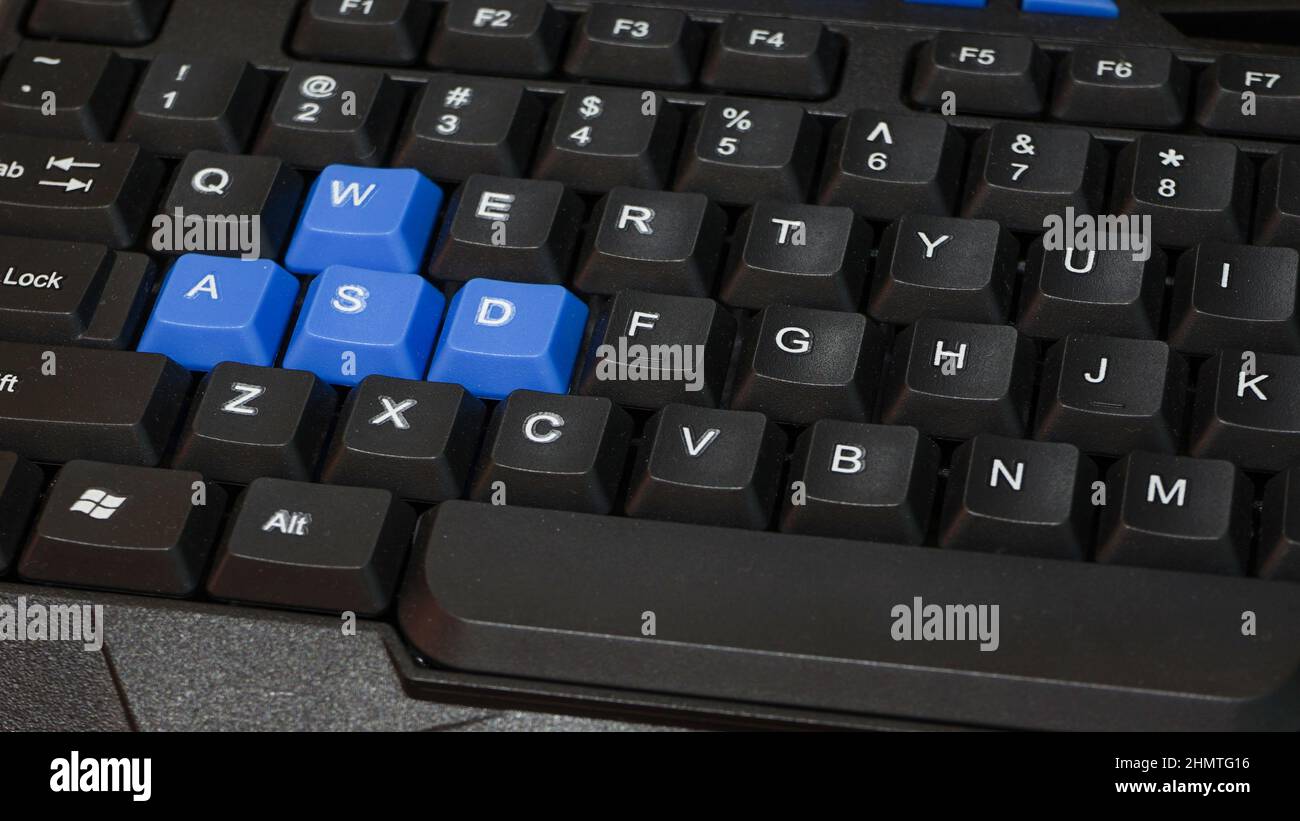 Close-up of computer keyboard Stock Photo - Alamy