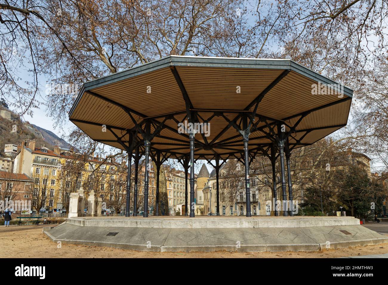 France, Isere, Grenoble, Place de Verdun, Prefecture of Isere on the right  side Stock Photo - Alamy