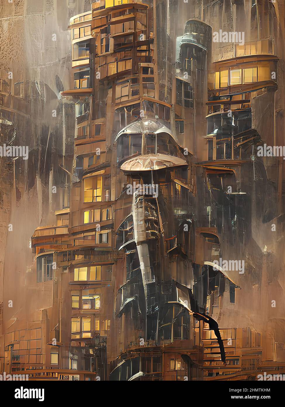Abstract storm painting hi-res stock photography and images - Alamy