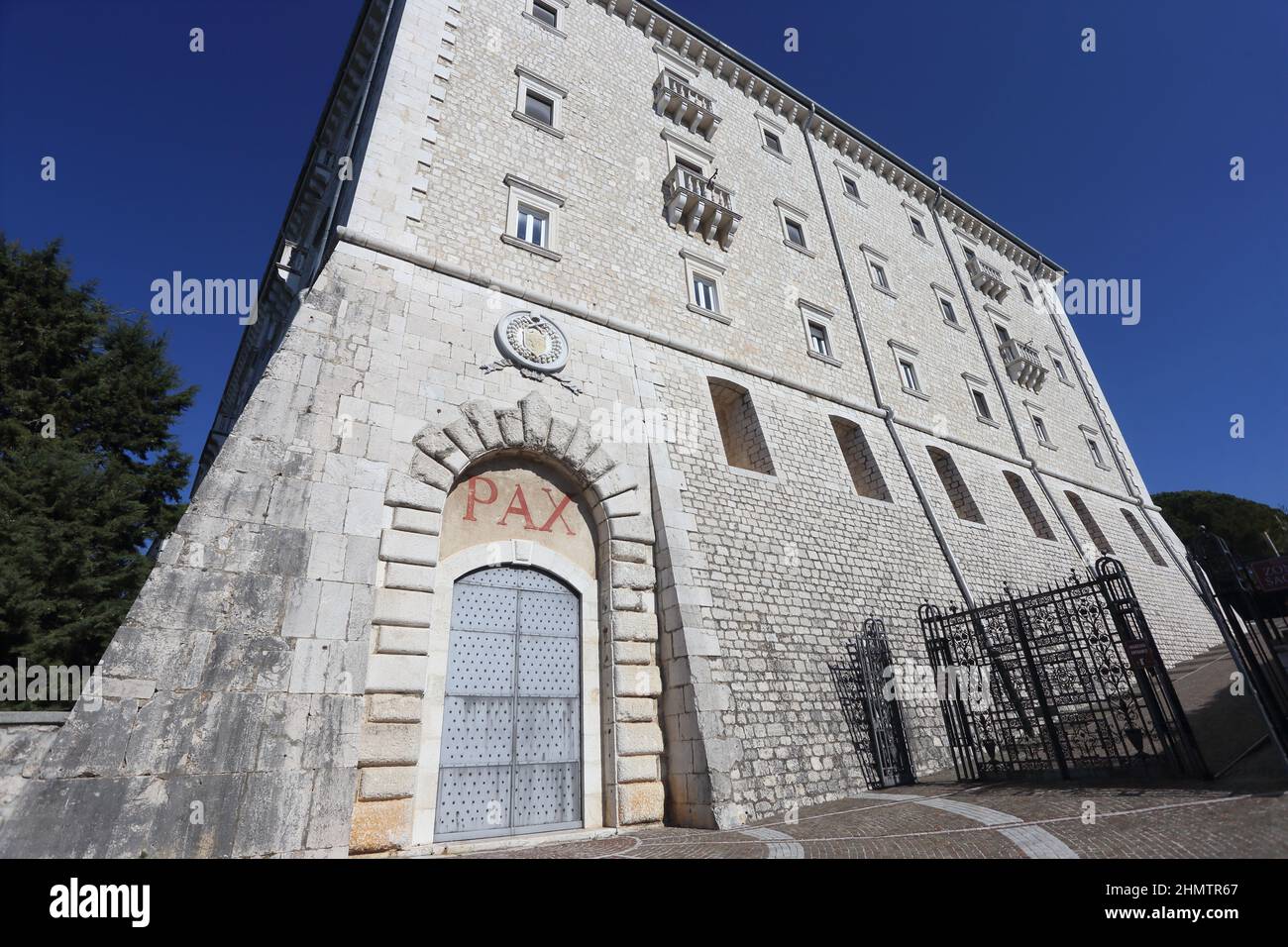 Montecassino Abbey Stock Photo