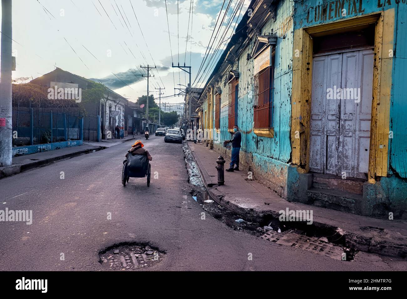 Street scenes from San Salvador, El Salvador Stock Photo - Alamy