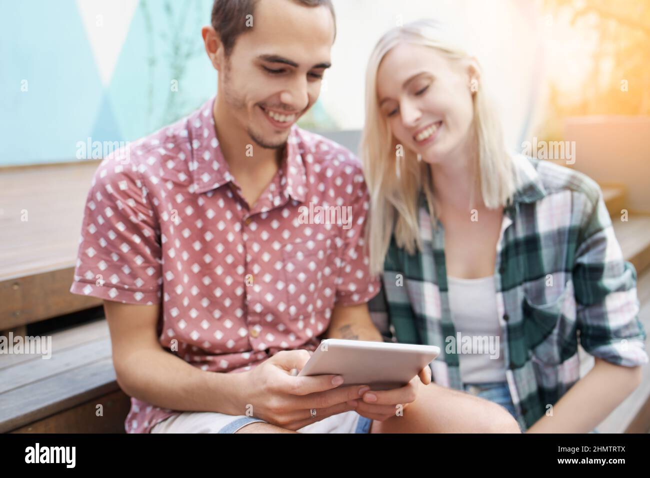 They connect more and more each day stock photo alamy