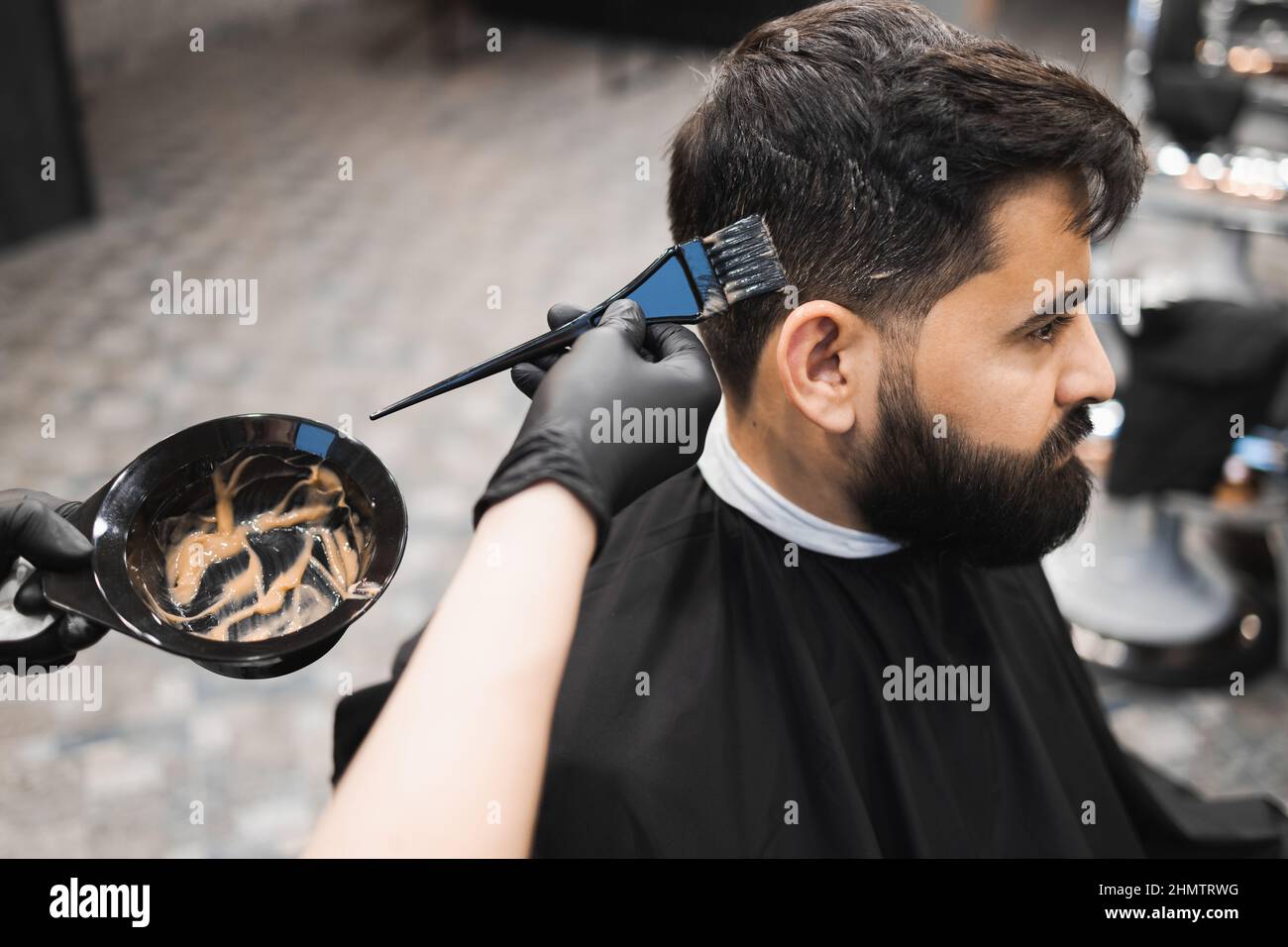 Beard dye hi-res stock photography and images - Alamy