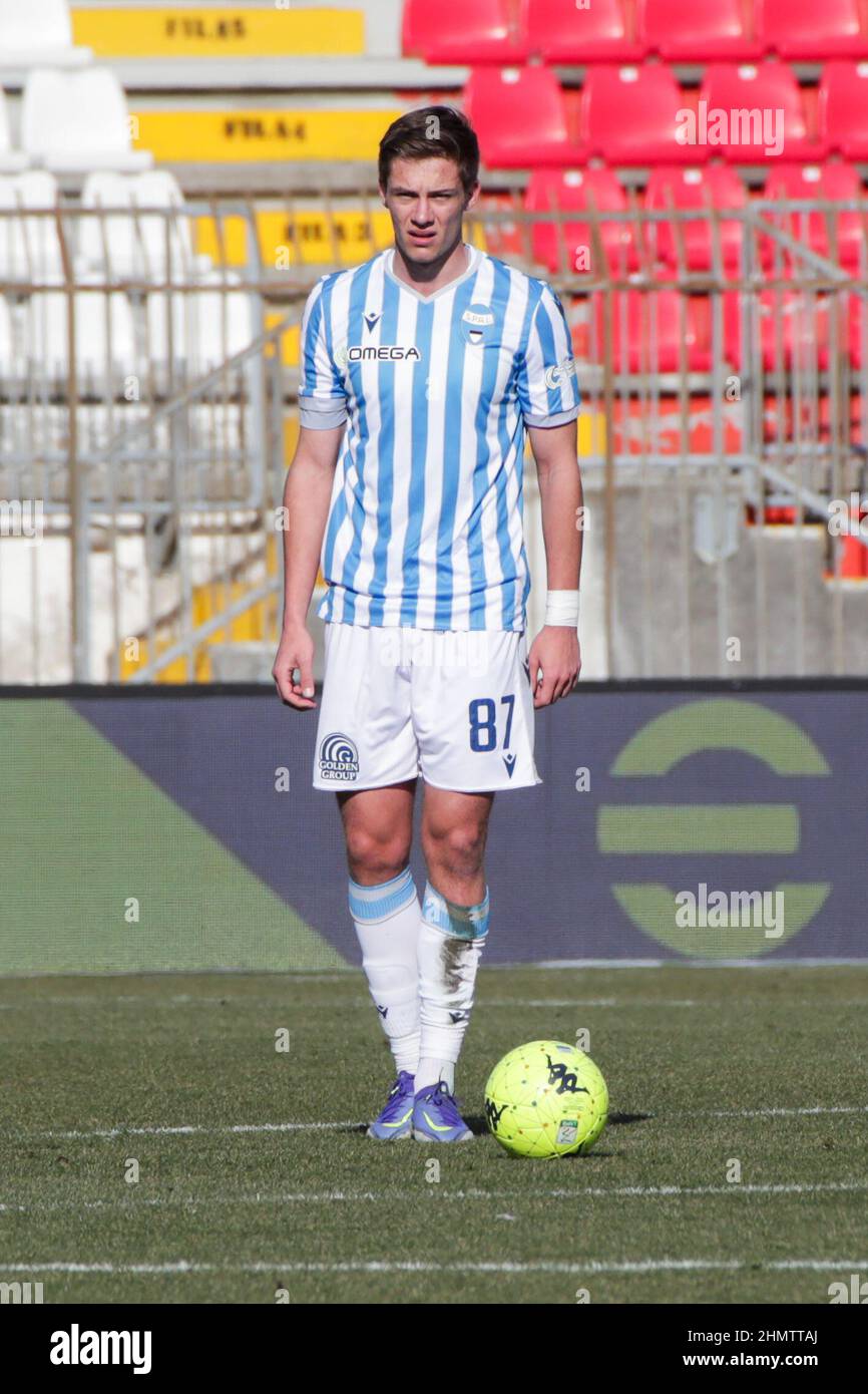 David Heidenreich of Spal in action during the Serie B match between AC