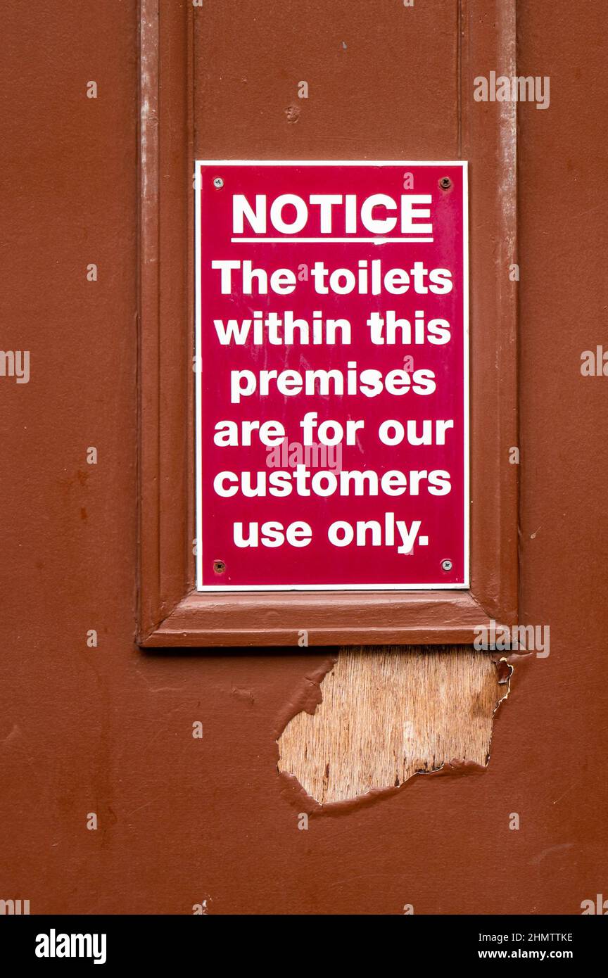 Customer toilet hires stock photography and images Alamy