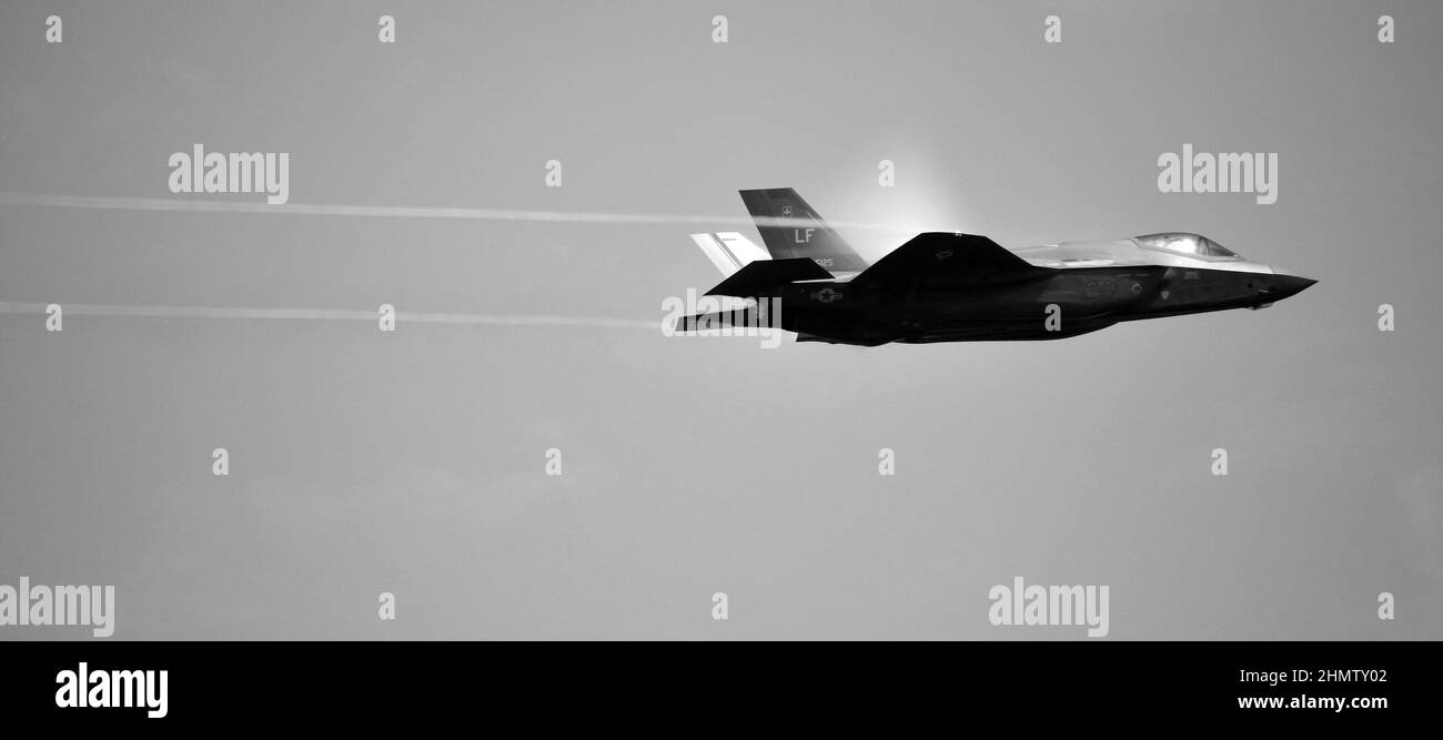 Lockheed Martin F-35 Lightning II Stock Photo