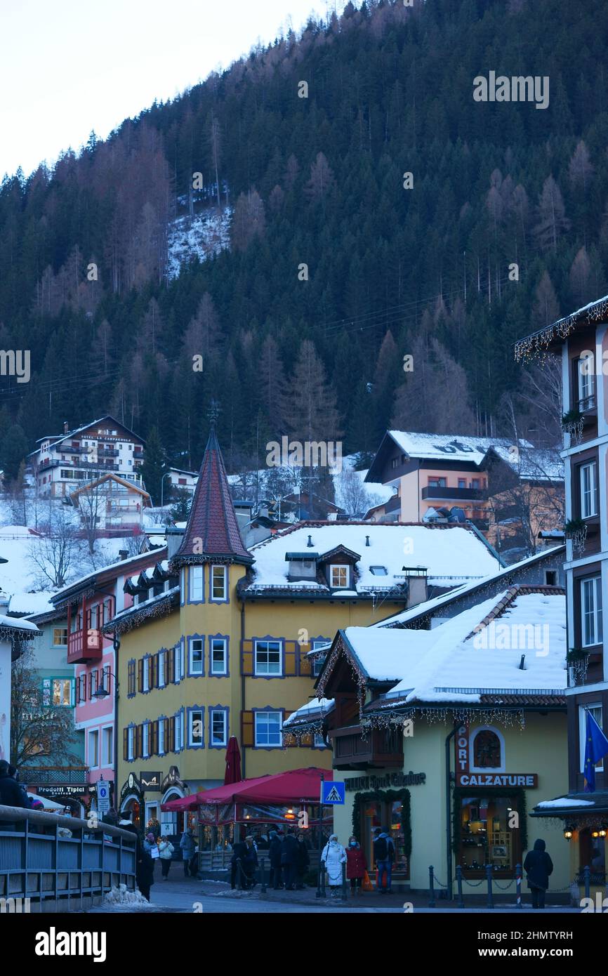 Moena, Fassa Valley, Trento, Trentino-Alto Adige, Italy Stock Photo - Alamy
