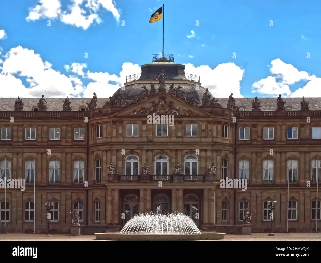 Big New Castle In Stuttgart In Germany Stock Photo Alamy big-new-castle-in-stuttgart-in-germany-stock-photo-alamy