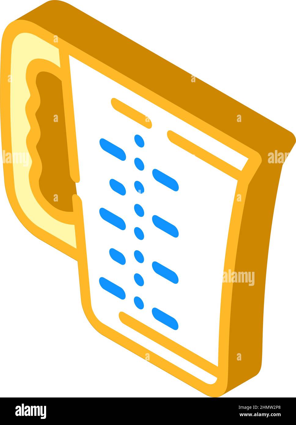 cooking measuring cup isometric icon vector illustration Stock Vector ...