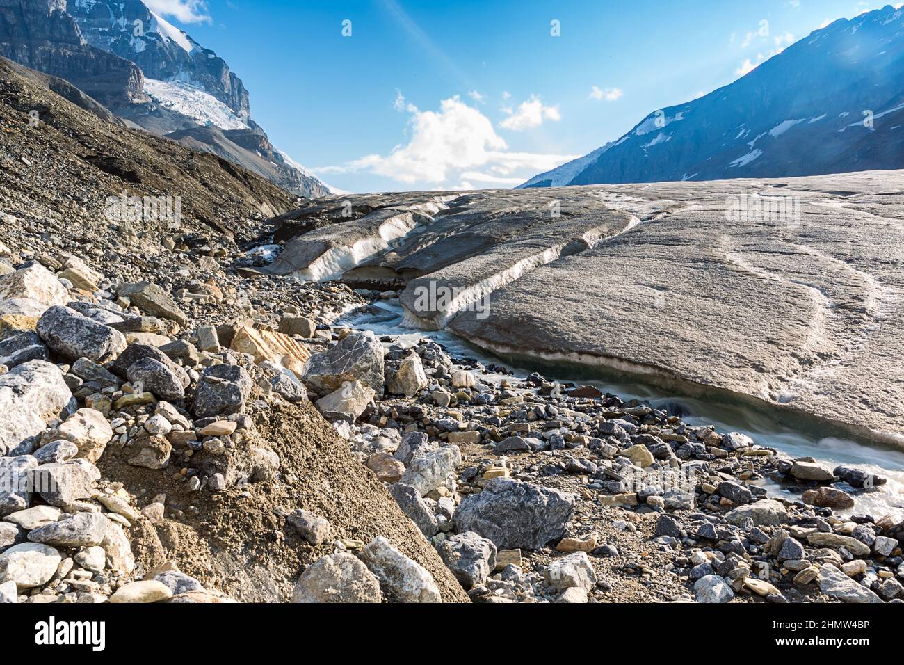 Columbia Icefield in den Rocky Mountain canada Stock Photo Alamy
