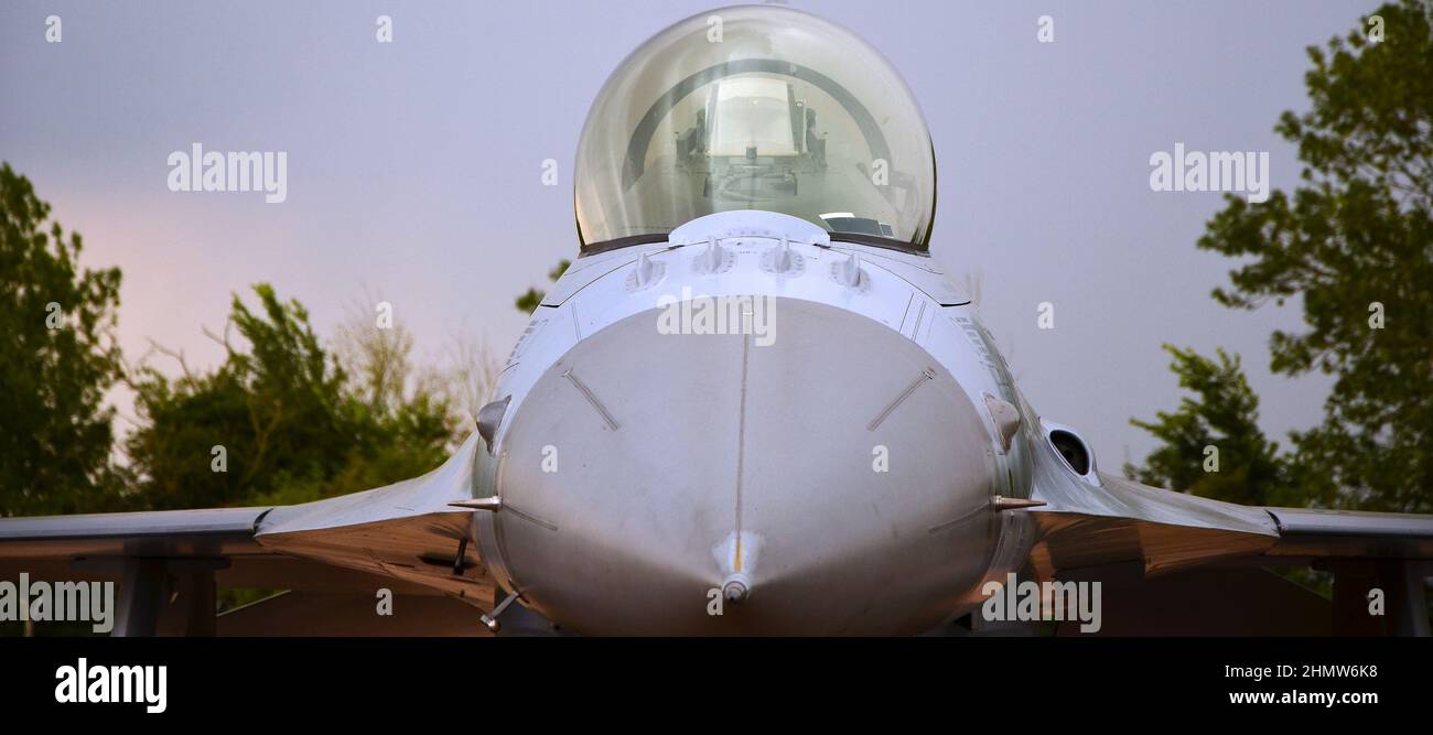 General Dynamics F-16 Fighting Falcon Stock Photo