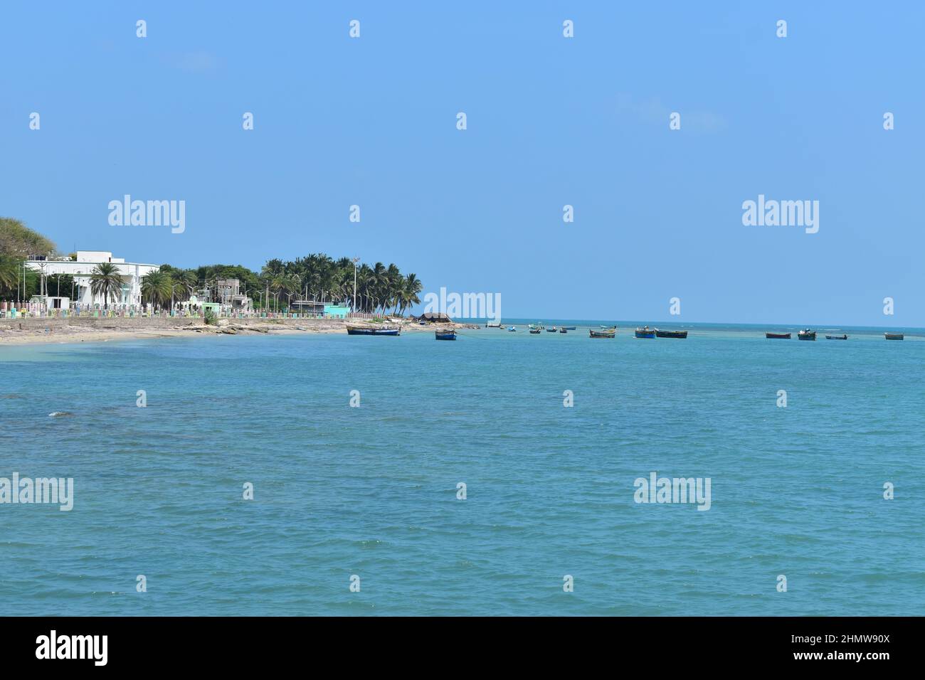 Rameswaram - A Beautiful Island in Tamilnadu Stock Photo - Alamy